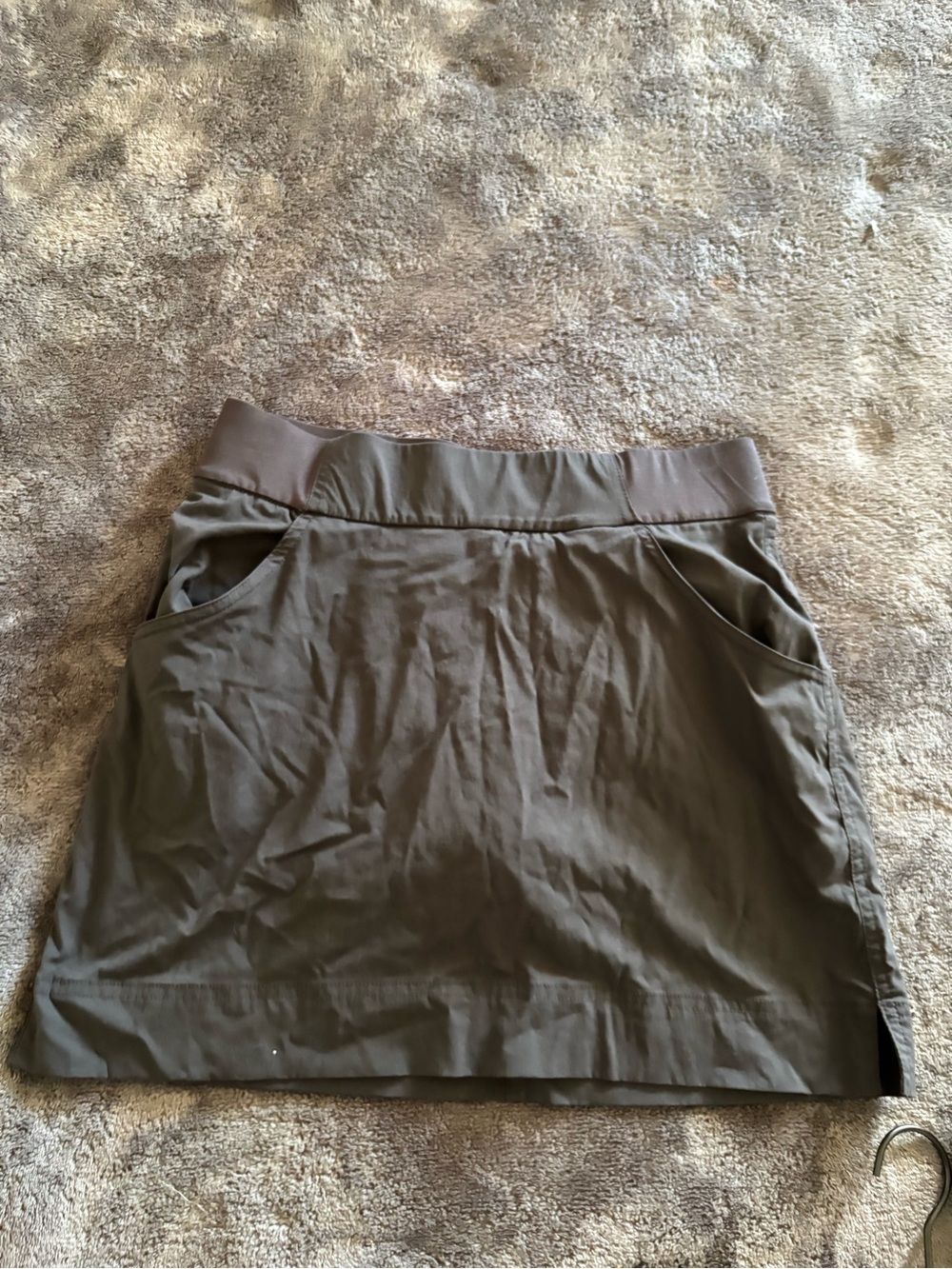 Columbia Black Athletic Skirt with Pocket Panel